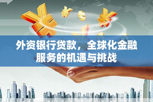 昂仁外资银行贷款，全球化金融服务的机遇与挑战