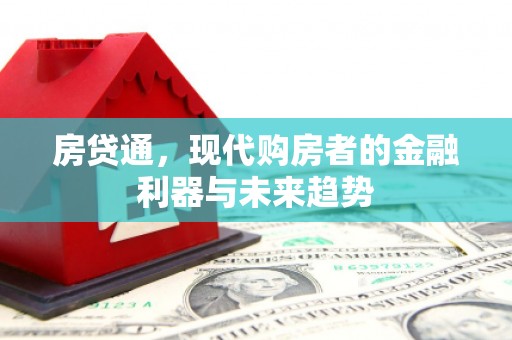 昂仁房贷通，现代购房者的金融利器与未来趋势