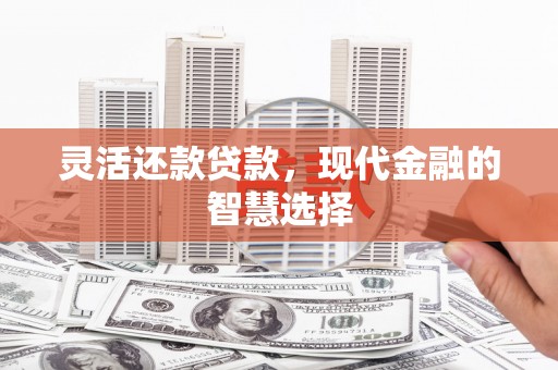 昂仁灵活还款贷款，现代金融的智慧选择