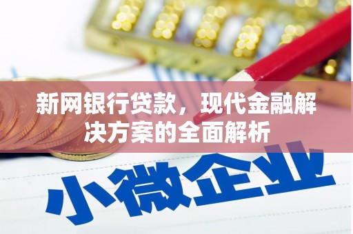 昂仁新网银行贷款，现代金融解决方案的全面解析