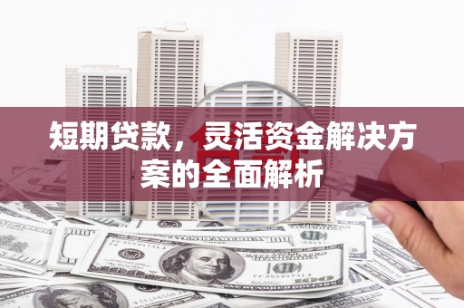 昂仁短期贷款，灵活资金解决方案的全面解析