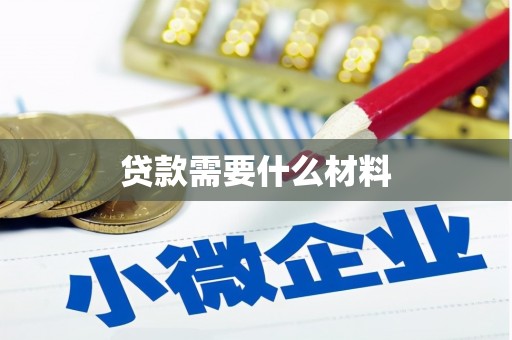 昂仁贷款需要什么材料